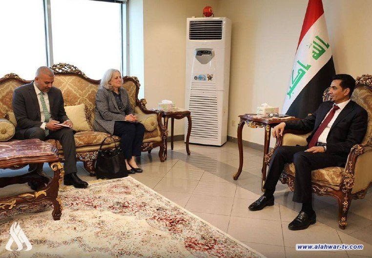 السعداوي ورومانسكي يبحثان آليات التعاون بين العراق وامريكا بمجالات النقل